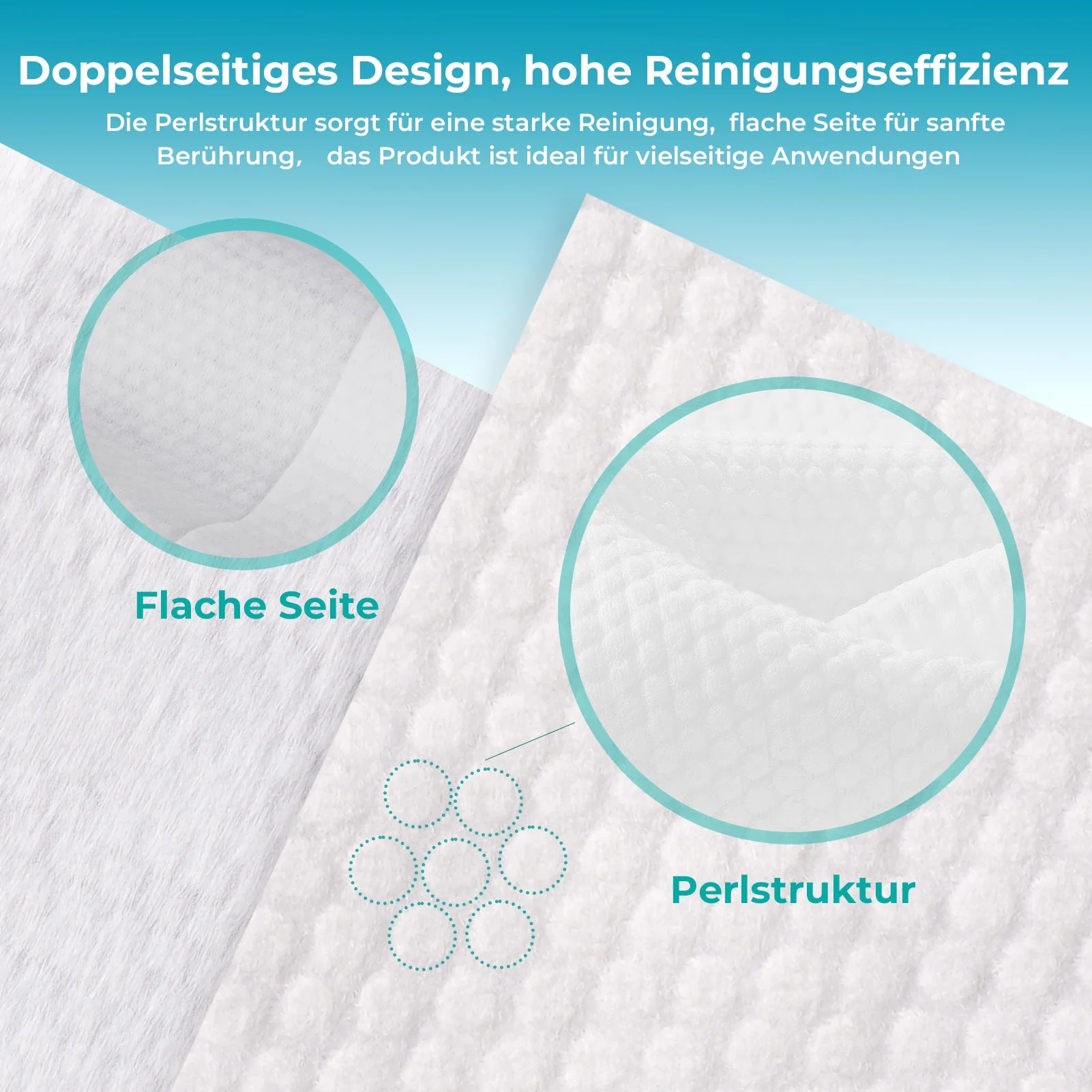 Rotolo di asciugamani monouso CalmConcept® 23M, realizzato al 100% in fibre vegetali naturali, texture perlata 3D, morbido, senza pelucchi, biodegradabile, per uso asciutto e bagnato, per modelli di dispenser di asciugamani caldi A e C - Image 4