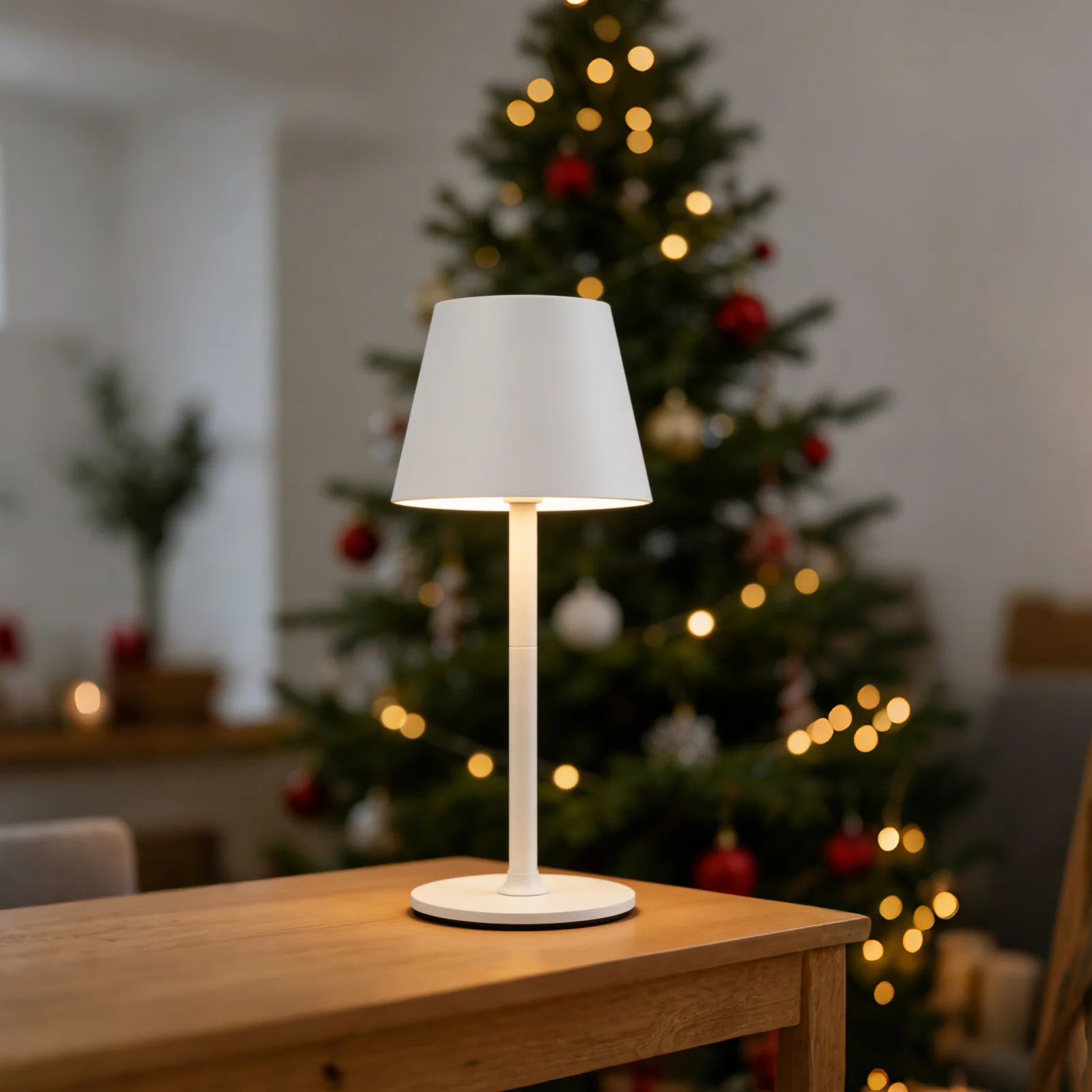 Lampada da tavolo a LED ricaricabile – Dimmerabile e con controllo touch – 3 modalità di temperatura colore – Altezza regolabile – Ideale per camera da letto, soggiorno, ufficio e ristorante. - Image 10