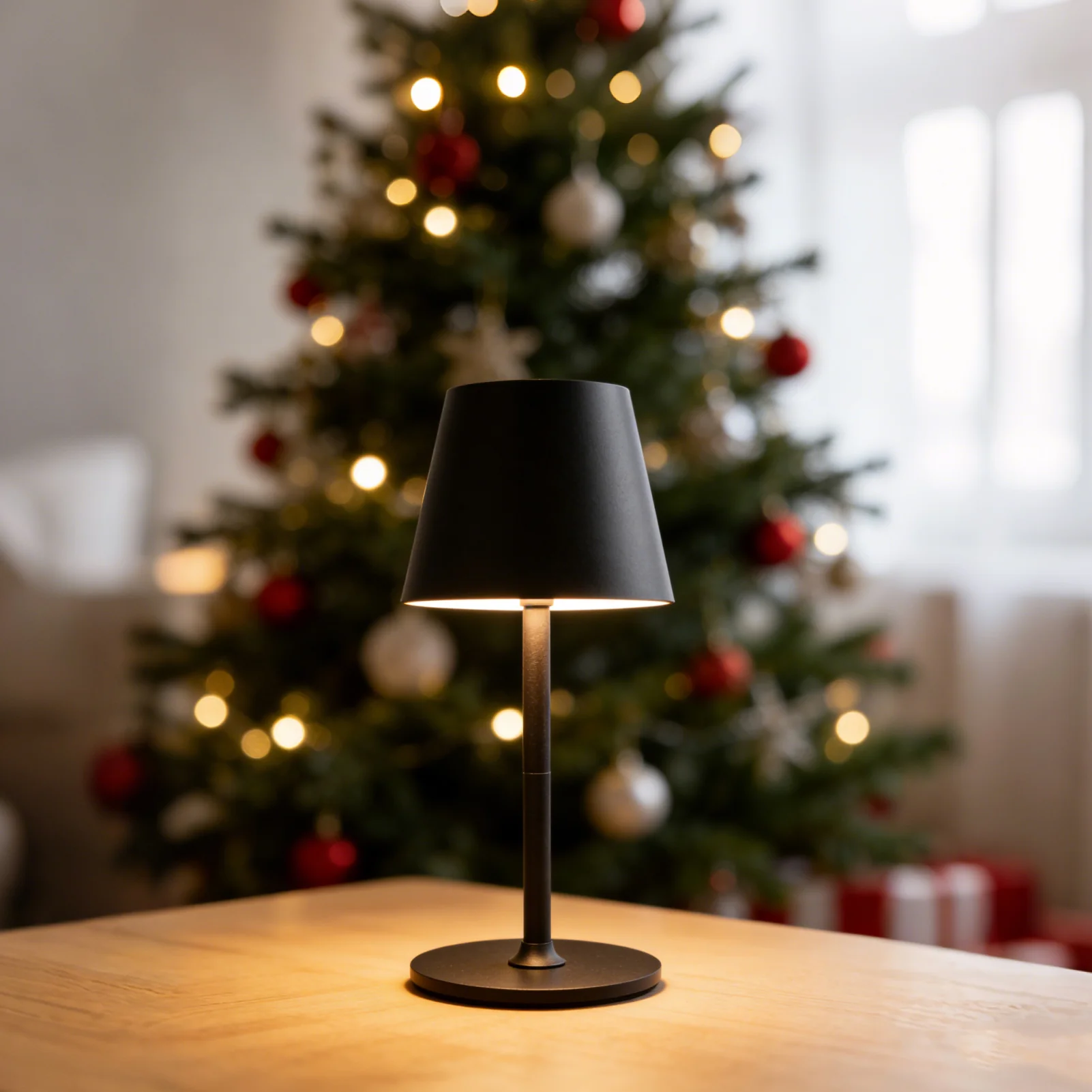 Lampada da tavolo a LED ricaricabile – Dimmerabile e con controllo touch – 3 modalità di temperatura colore – Altezza regolabile – Ideale per camera da letto, soggiorno, ufficio e ristorante. - Image 9