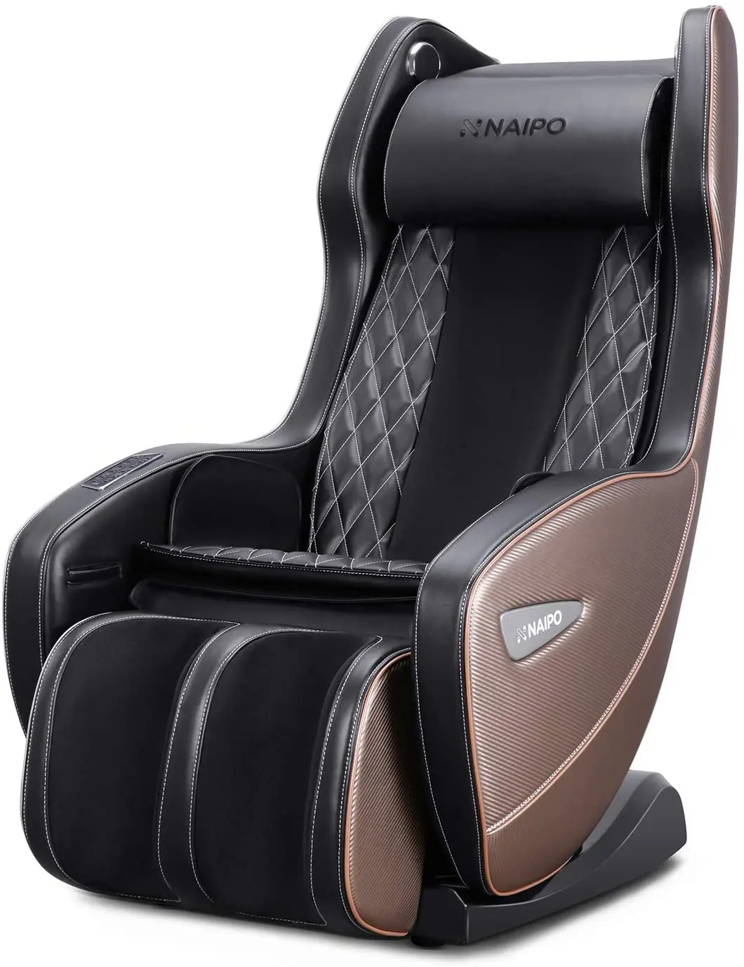 Poltrona da massaggio premium NAIPO, premio per il design, Bluetooth, funzione reclinabile, salvaspazio - Image 11