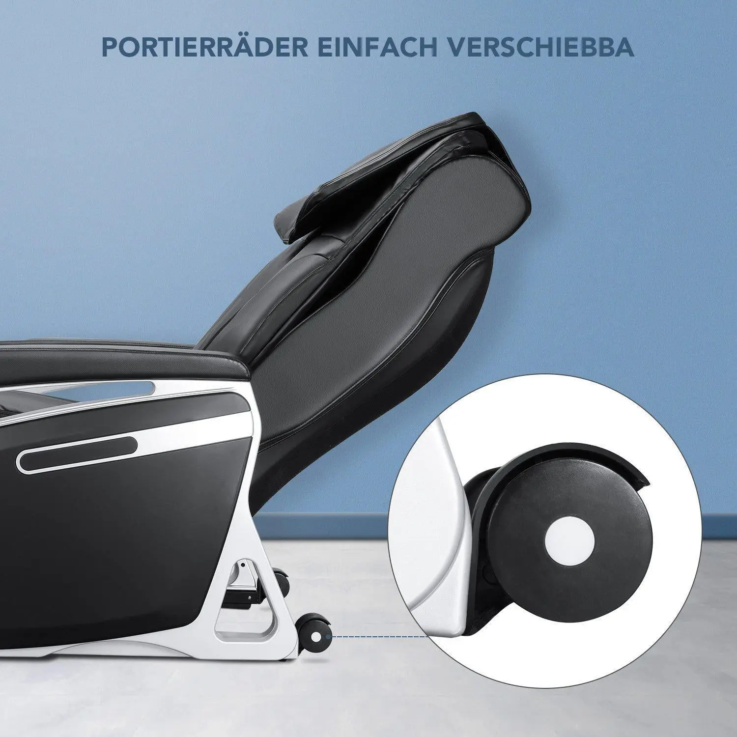 Poltrona da massaggio a gettoni NAIPO, poltrona da massaggio shiatsu, doppio sistema di sicurezza, commerciale, display digitale - Image 10
