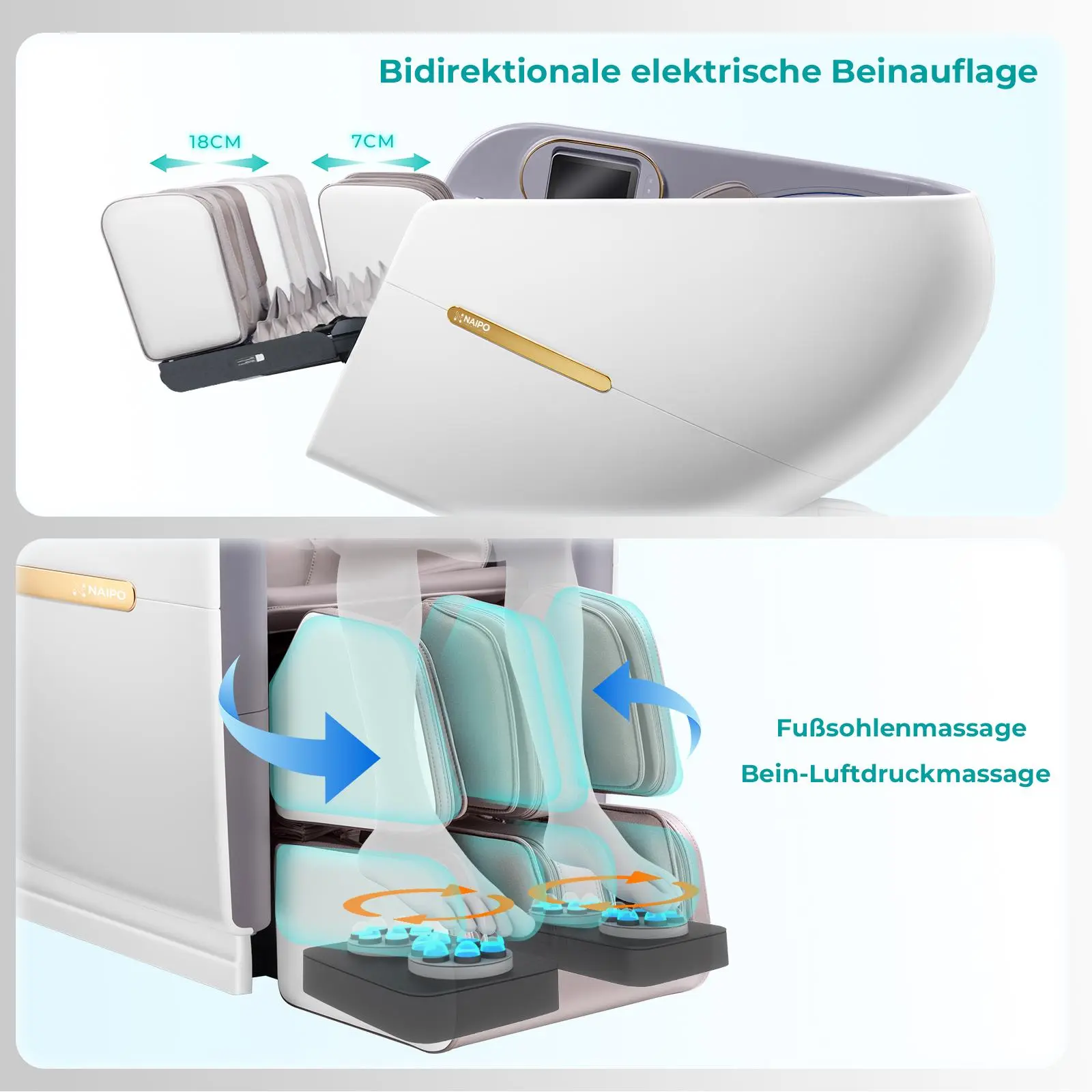Poltrona massaggiante NAIPO SkySuite con AI - Image 9