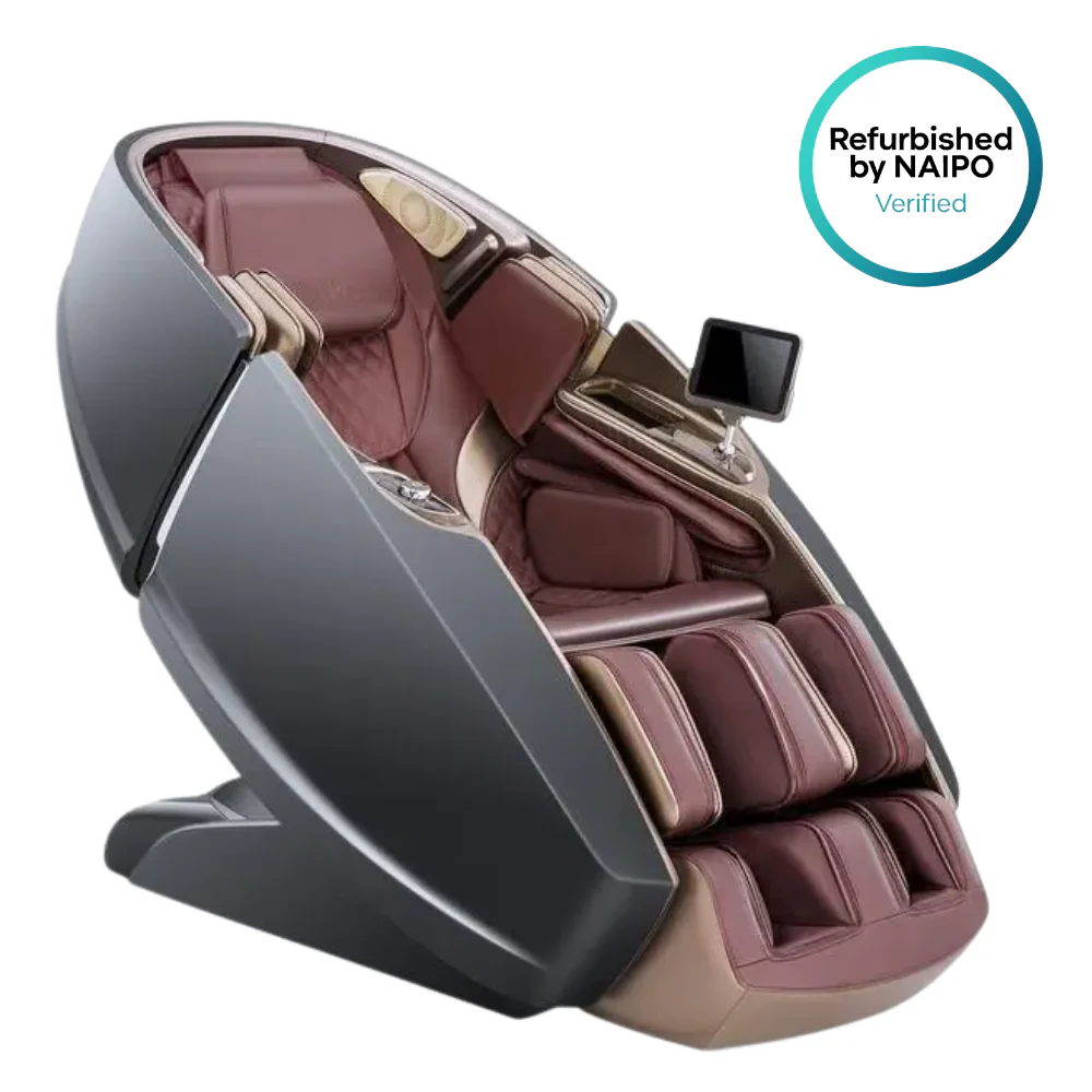 Poltrona massaggiante di alta gamma NAIPO 4D, design a capsula spaziale, tablet integrato, usata/ricondizionata - Image 17