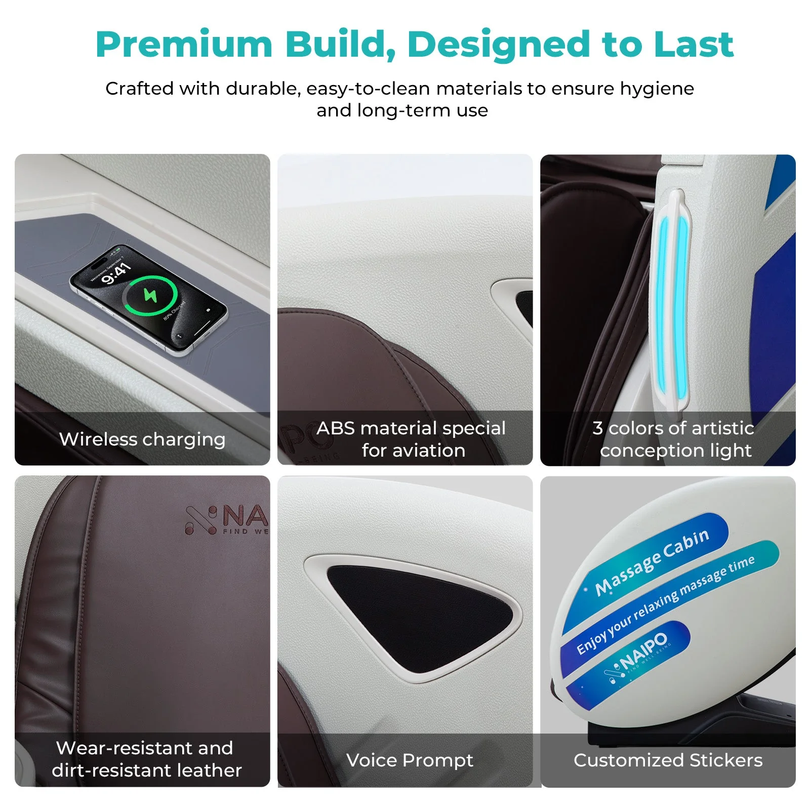 Poltrona massaggiante per distributore automatico Naipo, sistema di pagamento con carta NFC/RFID, tempo/prezzo del massaggio regolabile - Image 11