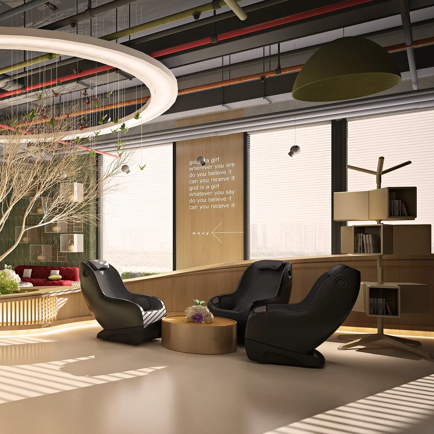 Poltrona massaggiante Shiatsu NAIPO modello A SpaceSaver - Image 10