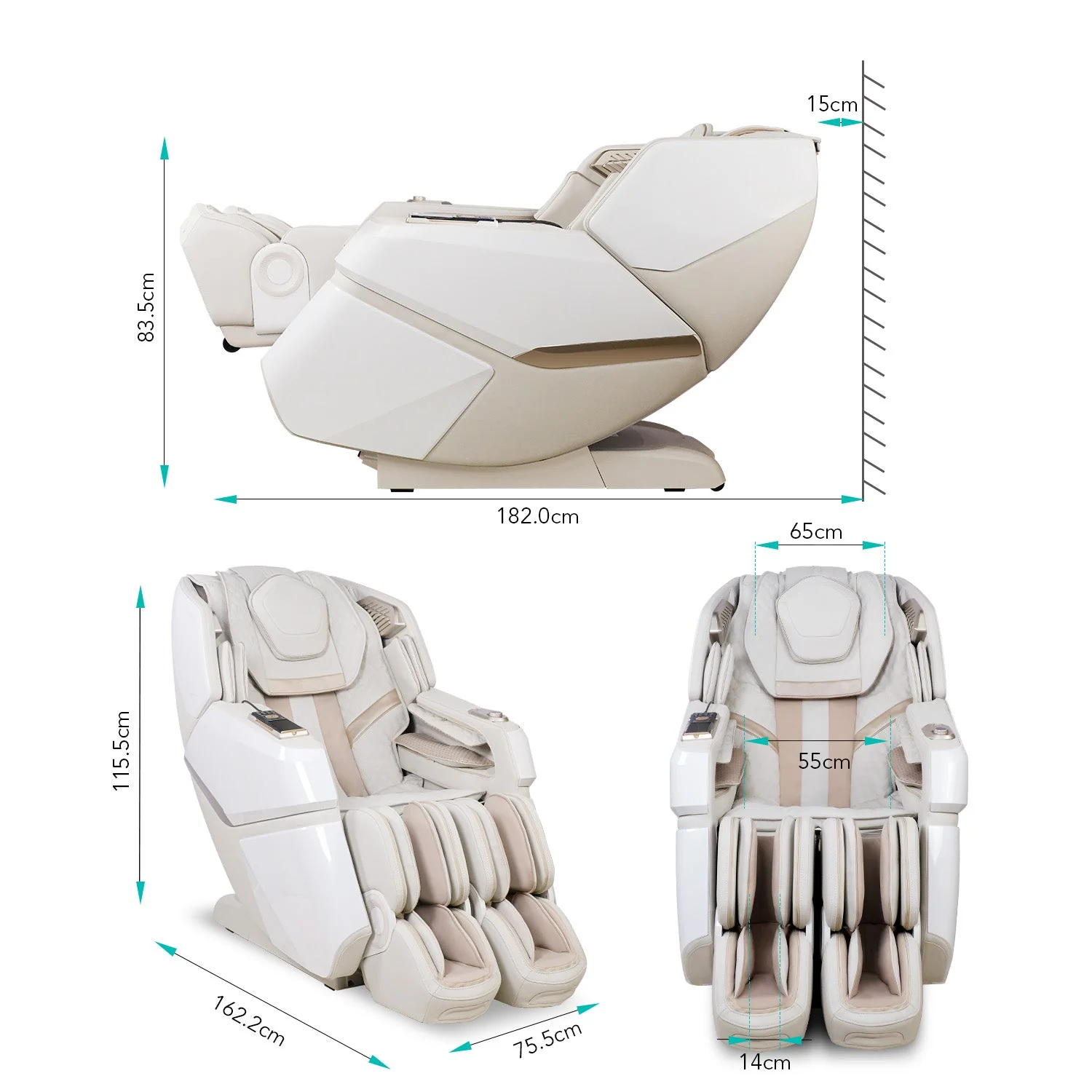 Poltrona massaggiante NAIPO Space Walk - Image 9